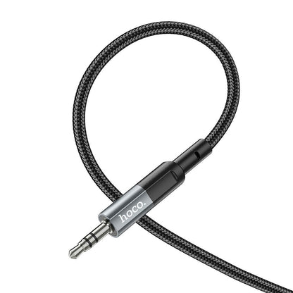 Audio Cable 3.5mm - 3.5mm HOCO UPA22, 1m, Black