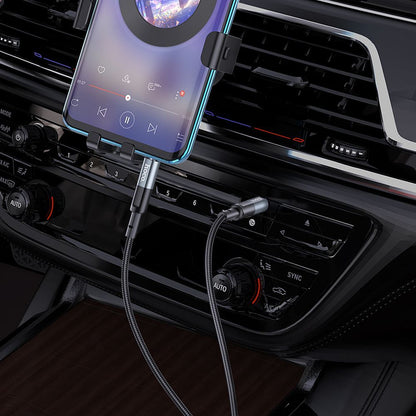 Audio Cable 3.5mm - 3.5mm HOCO UPA23, 1m, Gray