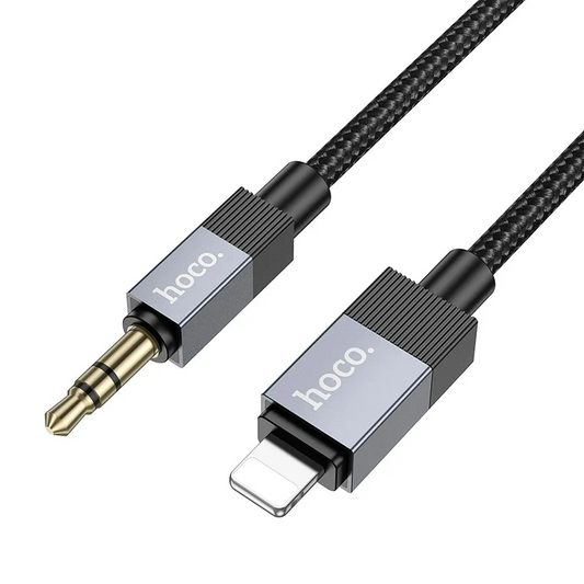 Lightning Audio Cable - 3.5mm HOCO UPA32A, 1m, Black