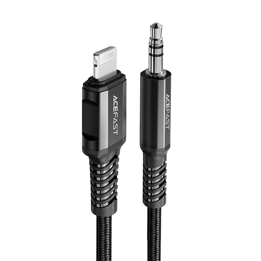 Lightning Audio Cable - 3.5mm Acefast C1-06, 1.2m, Black