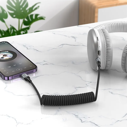 Lightning Audio Cable - 3.5mm HOCO UPA33A, 1.5m, Black