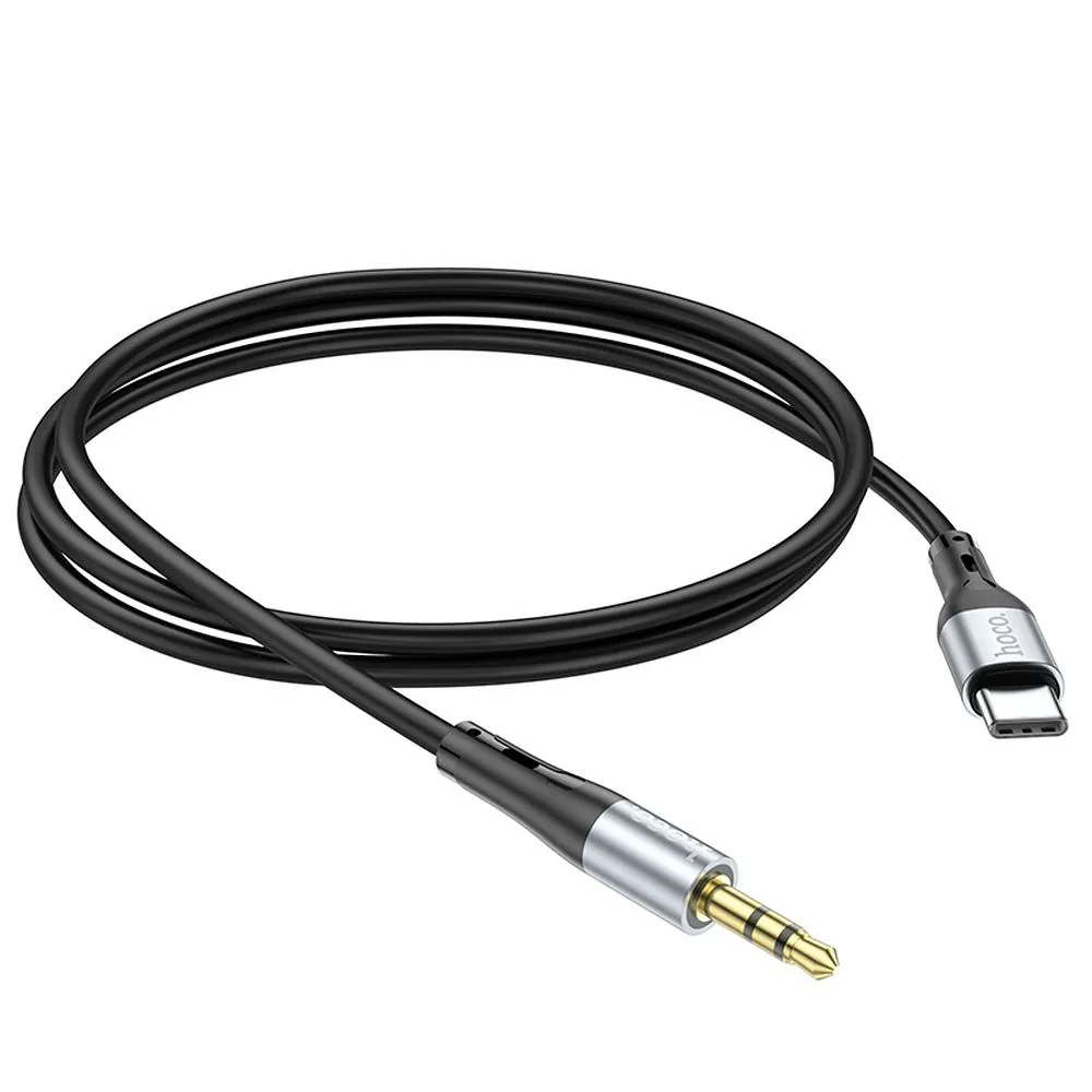 USB-C to 3.5mm Audio Cable HOCO UPA22, 1m, Black
