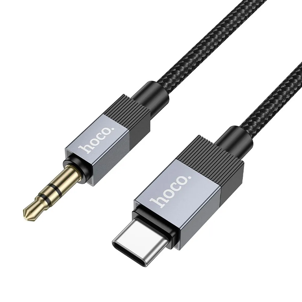USB-C to 3.5mm Audio Cable HOCO UPA32B, 1m, Black