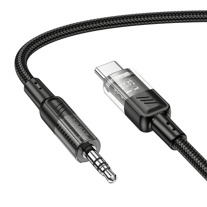 USB-C to 3.5mm Audio Cable HOCO UPA27, 1.2m, Black