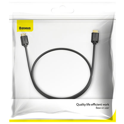 Baseus Video Cable, HDMI - HDMI, 4K, 2m, Black CAKGQ-B01