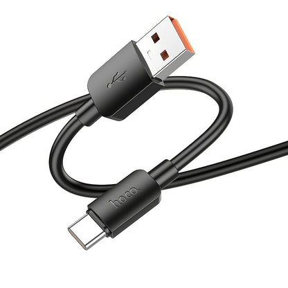 HOCO X96 USB-A - USB-C Data and Charging Cable, 100W, 1m, Black