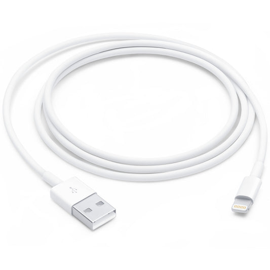 Data and Charging Cable USB-A - Lightning Apple A1480, 18W, 1m, White, Resealed MUQW3ZM/A