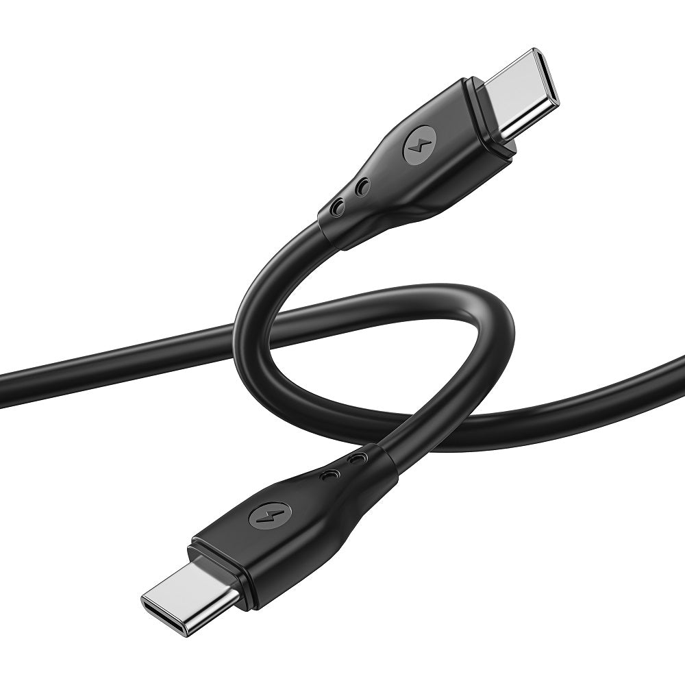 USB-C - USB-C WiWu Wi-C002 Data and Charging Cable, 67W, 1m, Black