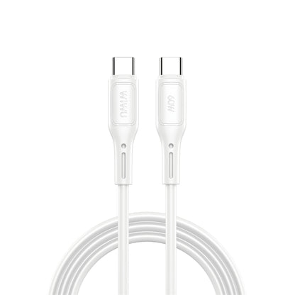 USB-C Data and Charging Cable - USB-C WiWu Wi-C043E Starlink, 60W, 1m, White