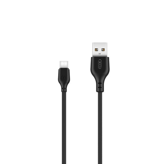 USB-A to USB-C Data and Charging Cable XO Design NB103, 18W, 1m, Black