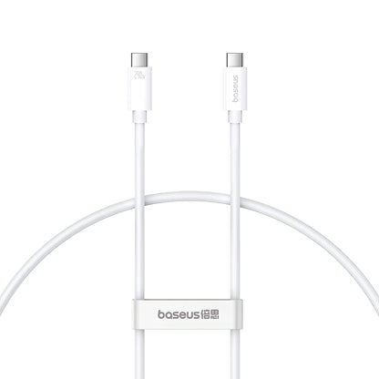 Data and Charging Cable USB-C - USB-C Baseus Superior Series 2, 240W, 1m, White P10365200211-02