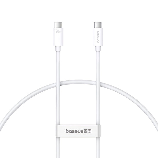 Data and Charging Cable USB-C - USB-C Baseus Superior Series 2, 240W, 1m, White P10365200211-02