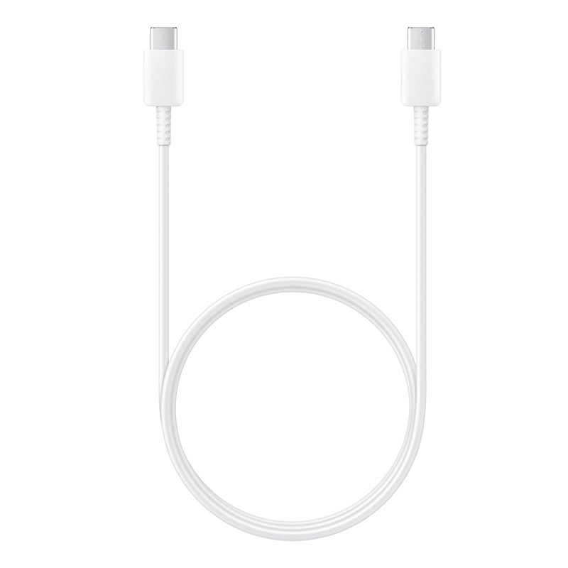 Data and Charging Cable USB-C - USB-C Samsung EP-DA705, 25W, 1m, White EP-DA705BWEGWW