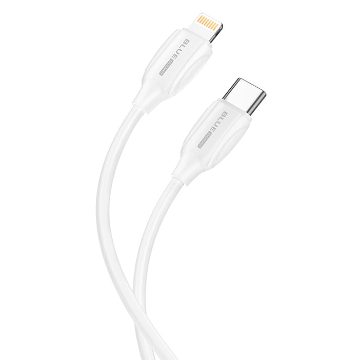 USB-C - Lightning Data and Charging Cable BLUE Power B1BX19, 18W, 1m, White