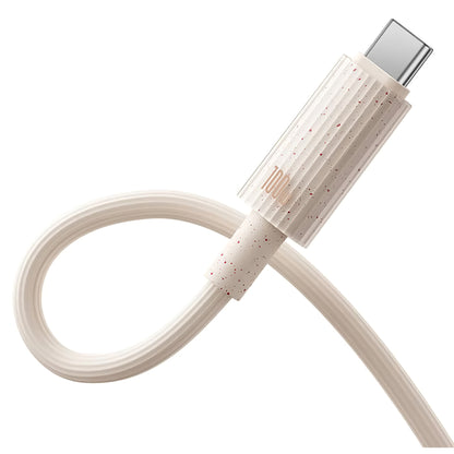 Data and Charging Cable USB-A - USB-C Baseus Habitat Series, 100W, 1m, Pink P10360203421-00