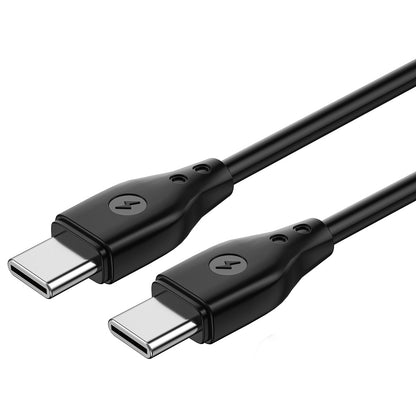 USB-C - USB-C WiWu Wi-C002 Data and Charging Cable, 67W, 1m, Black