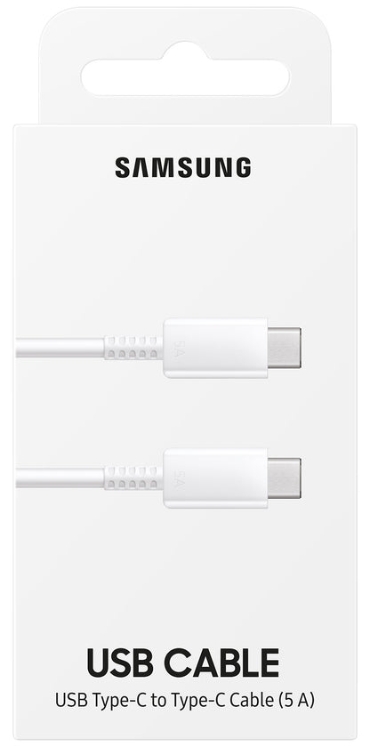 Data and Charging Cable USB-C - USB-C Samsung EP-DN975, 100W, 1m, White EP-DN975BWEGWW 