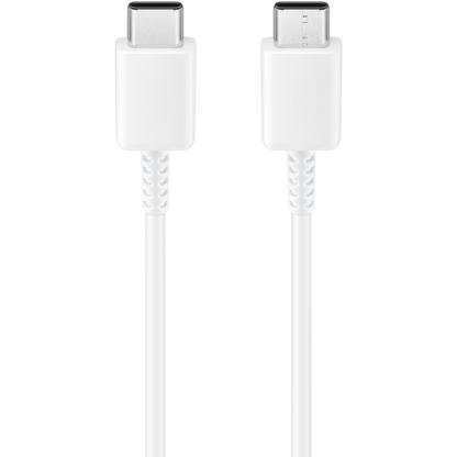 Data and Charging Cable USB-C - USB-C Samsung EP-DW767JWE, 25W, 1.8m, White GP-TOU021RFCWW