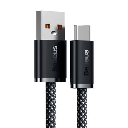 Baseus Dynamic Series USB-A - USB-C Data and Charging Cable, 100W, 1m, Gray CALD000616