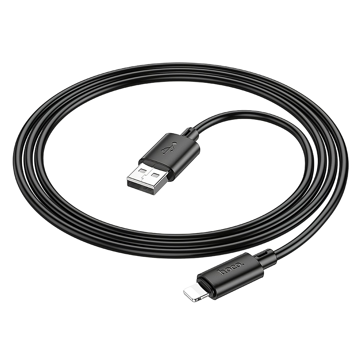 HOCO X88 USB-A - Lightning Data and Charging Cable, 18W, 1m, Black