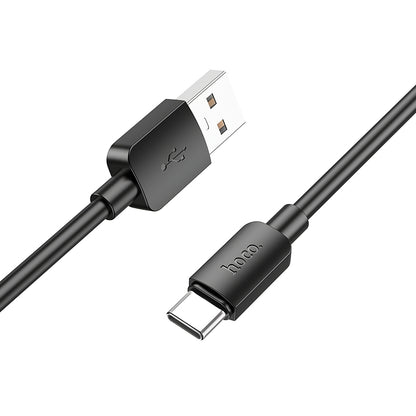 USB-A to USB-C Data and Charging Cable HOCO X96, 27W, 1m, Black