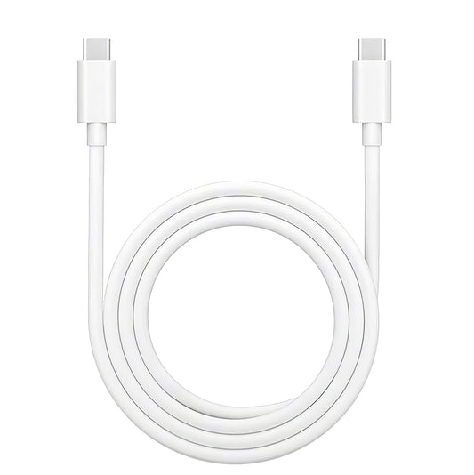 Data and Charging Cable USB-C - USB-C Oppo DL149, 65W, 1m, White