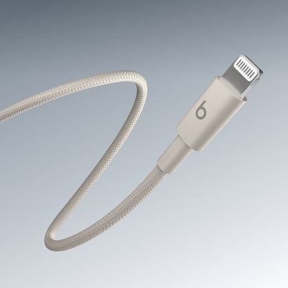 USB-C to Lightning Beats Data and Charging Cable, 1.5m, Beige MDGL4ZM/A