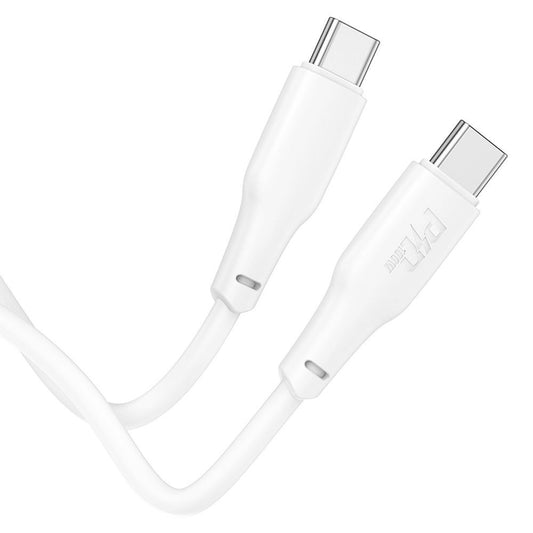 Data and Charging Cable USB-C - USB-C HOCO X93, 100W, 2m, White