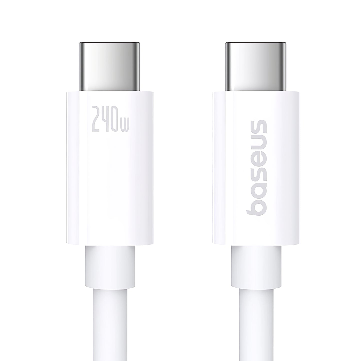 Data and Charging Cable USB-C - USB-C Baseus Superior Series 2, 240W, 1m, White P10365200211-02