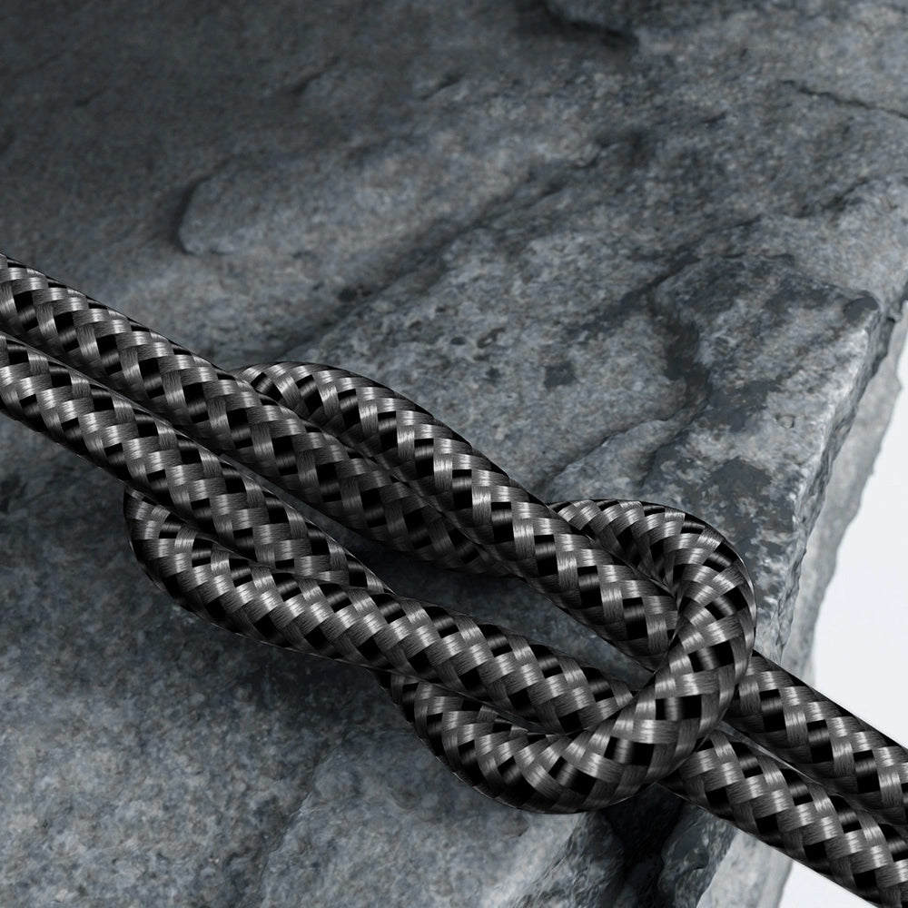 USB-A to Lightning Data and Charging Cable Acefast C1-02, 18W, 1.2m, Black