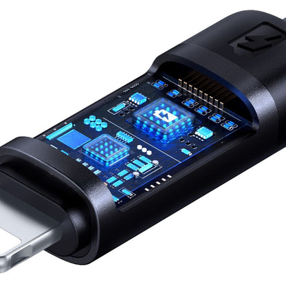 USB-A to Lightning McDodo CA-5000 Bat Display Data and Charging Cable, 18W, 1.2m, Black