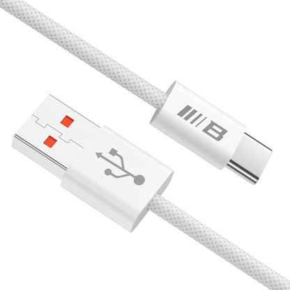 USB-A to USB-C Blueo Data and Charging Cable, 18W, 1.5m, White