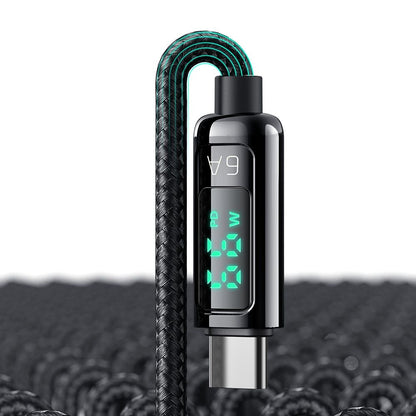 USB-A to USB-C McDodo CA-8690 Data and Charging Cable, 66W, 1.2m, Black