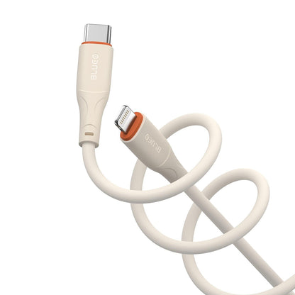 USB-C to Lightning Data and Charging Cable - Blueo Ape Legend, 20W, 1.5m, Orange