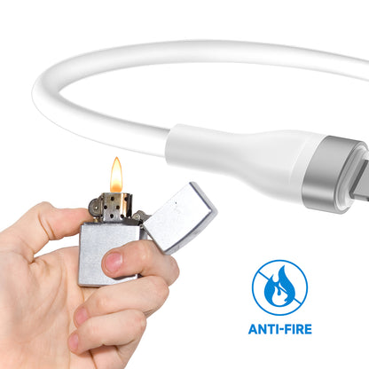 USB-C to Lightning Data and Charging Cable Lito LD02CL, 30W, 1.2m, White