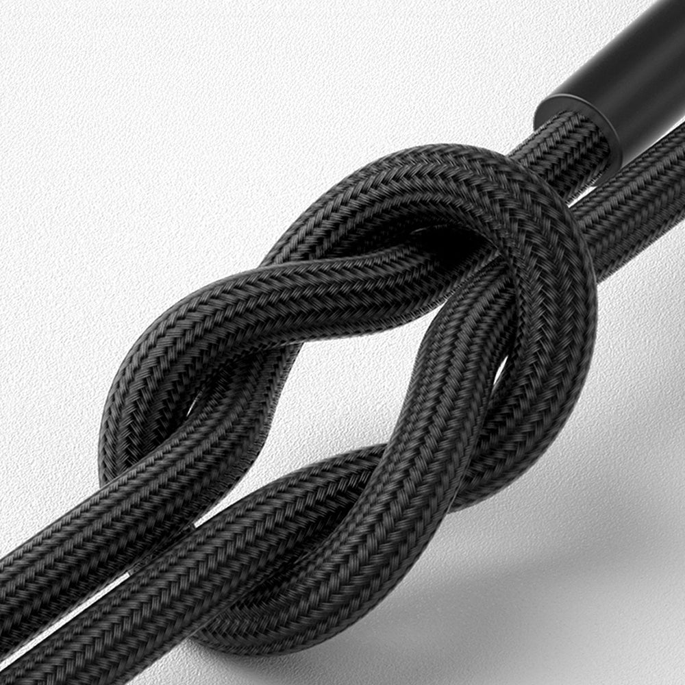 USB-C Data and Charging Cable - USB-C 3MK Hyper N Angled, 60W, 2m, Black