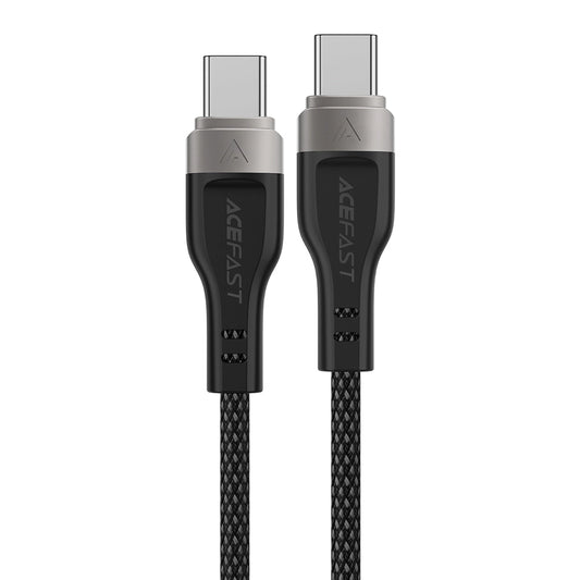USB-C Data and Charging Cable - USB-C Acefast C11-03, 60W, 1.2m, Black