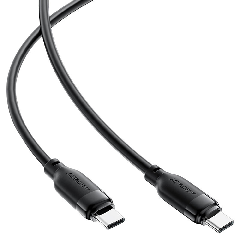 USB-C Data and Charging Cable - USB-C Acefast C16-03, 60W, 1.2m, Black
