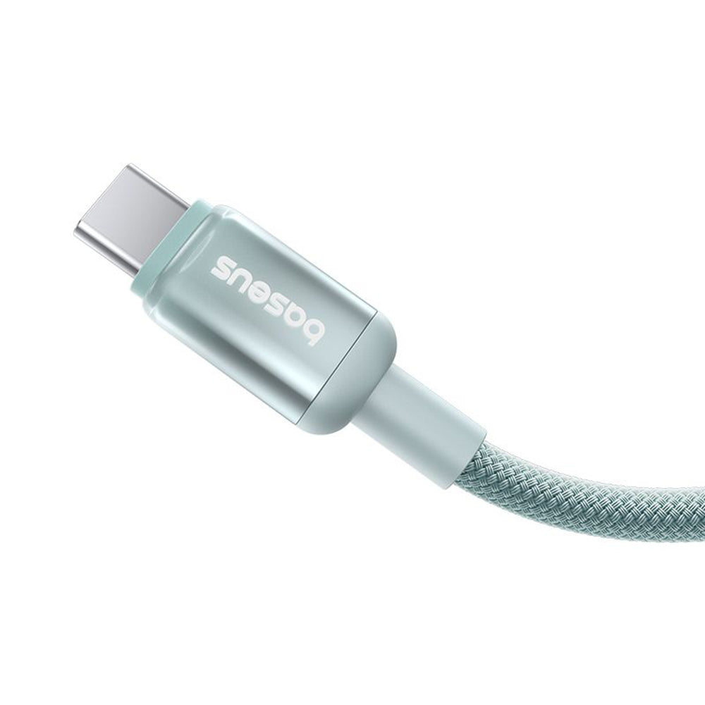 Baseus Discolor USB-C to USB-C Data and Charging Cable, 100W, 1m, Blue Green E0420702