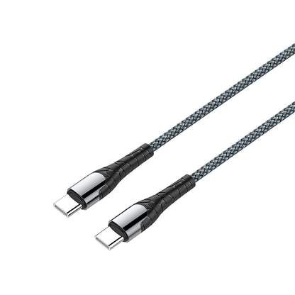 USB-C Data and Charging Cable - USB-C ColorWay CW-CBPDCC040, 65W, 1m, Gray