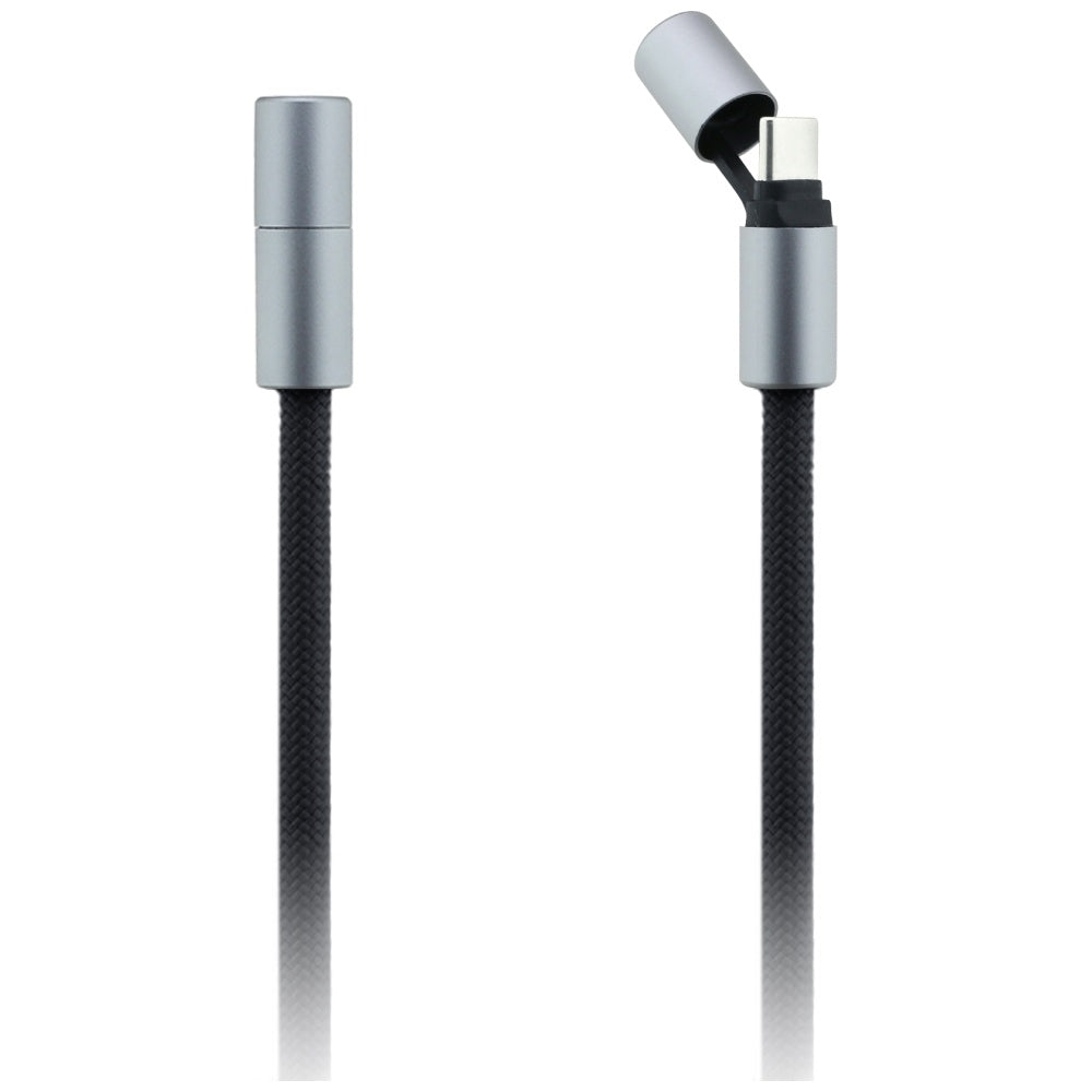 USB-C Data and Charging Cable - USB-C Karl Lagerfeld Ikonik Charm, 100W, 1.5m, Black