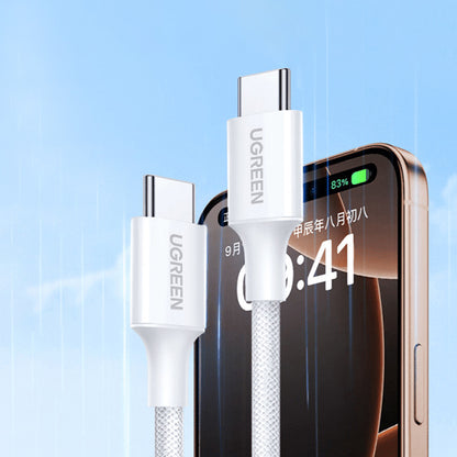 USB-C Data and Charging Cable - USB-C UGREEN L501, 60W, 1m, Gray