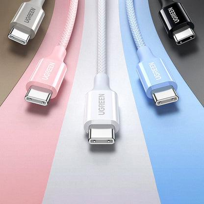 USB-C Data and Charging Cable - USB-C UGREEN L501, 60W, 1m, Gray