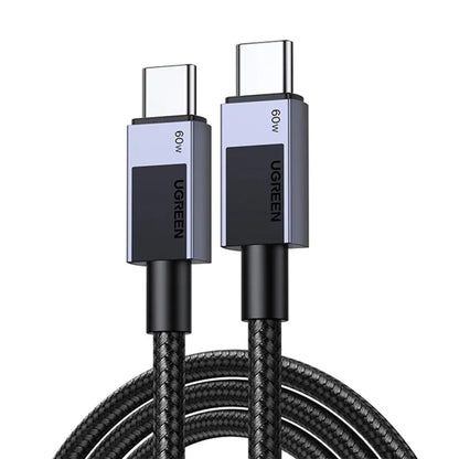 USB-C to USB-C Data and Charging Cable UGREEN L524, 60W, 1m, Gray