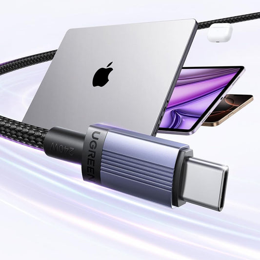 USB-C Data and Charging Cable - USB-C UGREEN L532, 240W, 1m, Gray