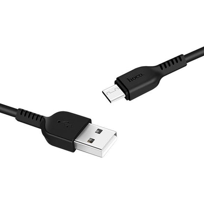 HOCO Flash X20 USB-A - USB-C Data and Charging Cable, 18W, 3m, Black