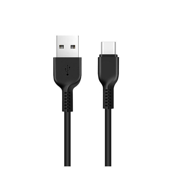 HOCO Flash X20 USB-A - USB-C Data and Charging Cable, 18W, 3m, Black