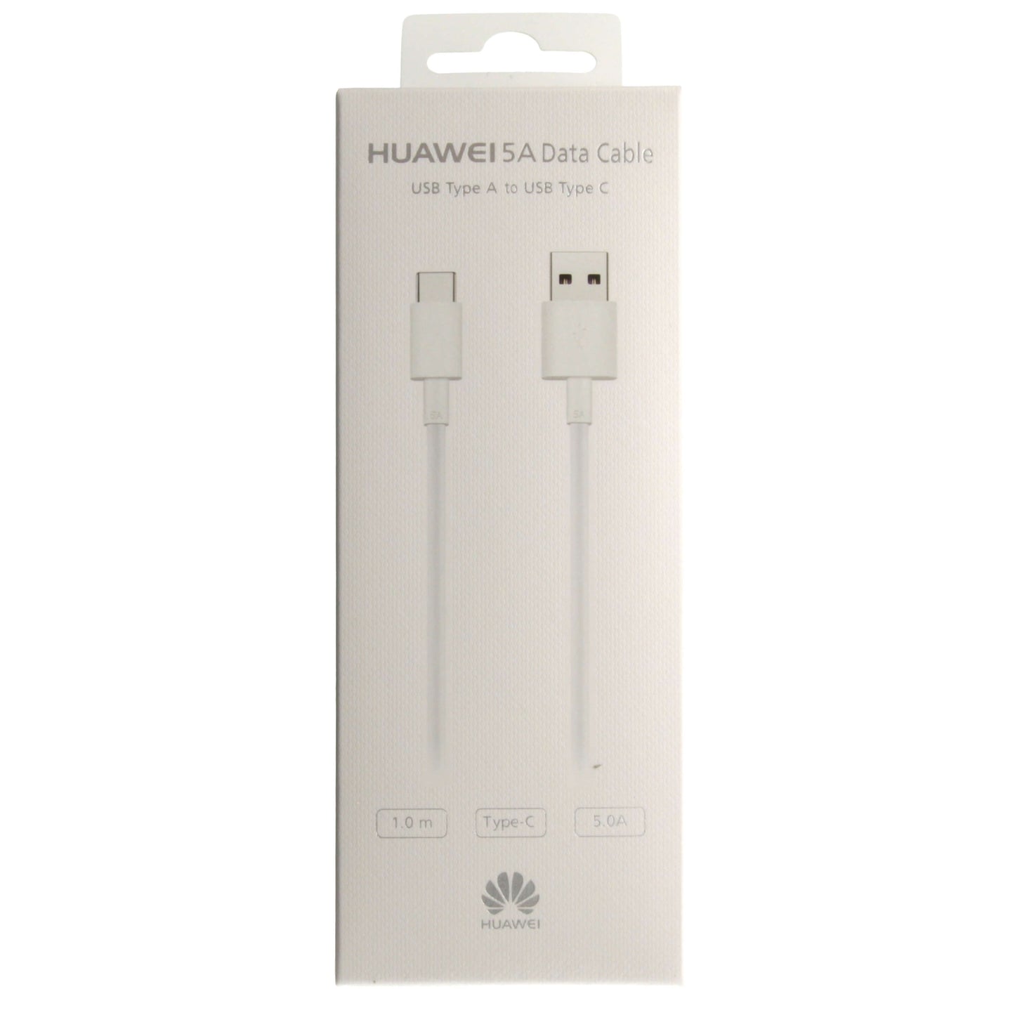 Data and Charging Cable USB-A - USB-C Huawei AP71, 40W, 1m, White 4071497