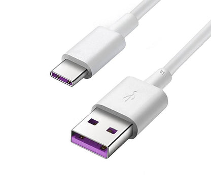 Data and Charging Cable USB-A - USB-C Huawei AP71, 40W, 1m, White 4071497