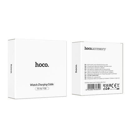 Charging Cable for HOCO Y28 Smartwatch, USB-A, Black